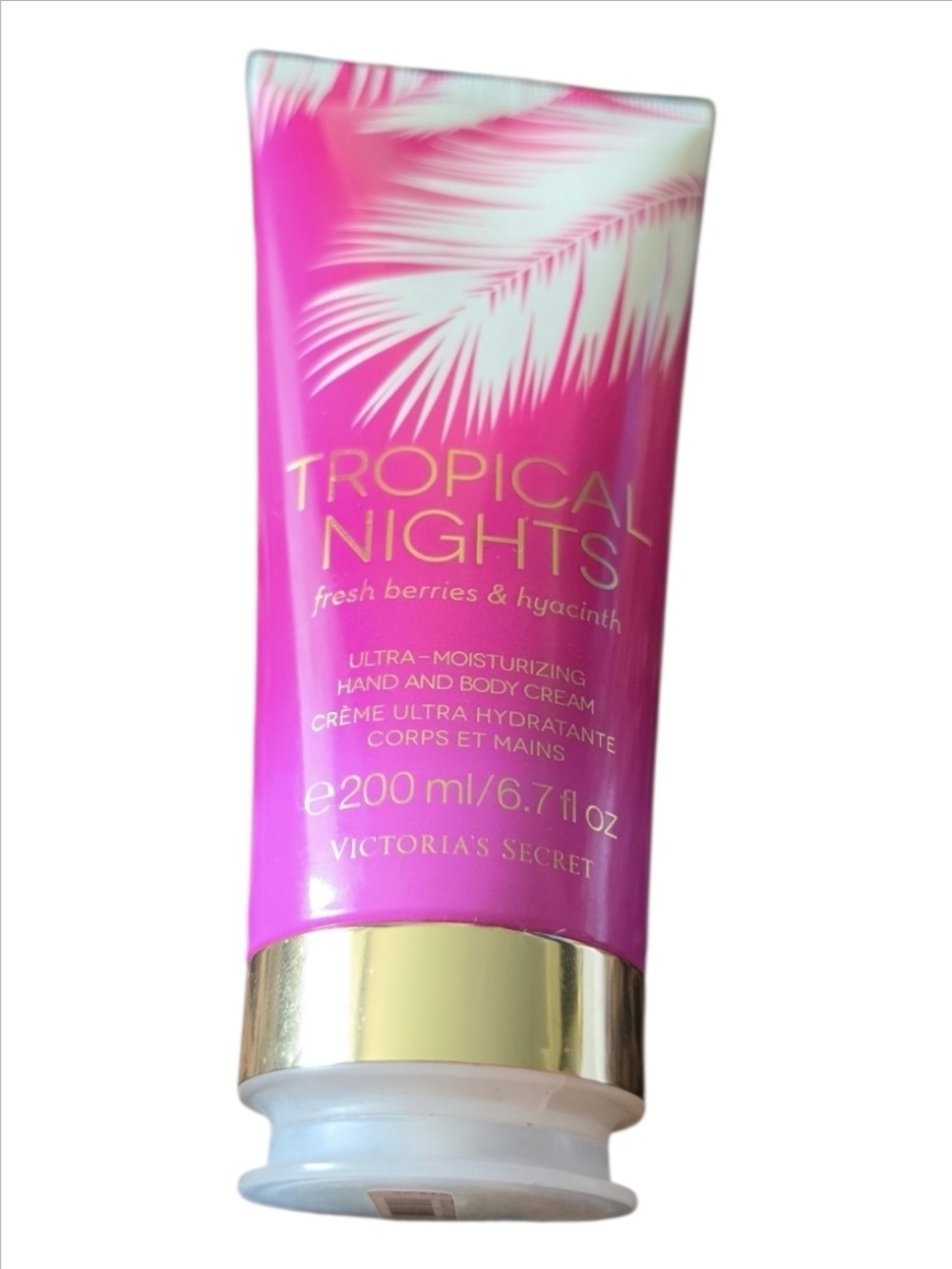 Victoria's Secret Tropical Nights Moisturizing Hand and Body Cream 6.7 oz